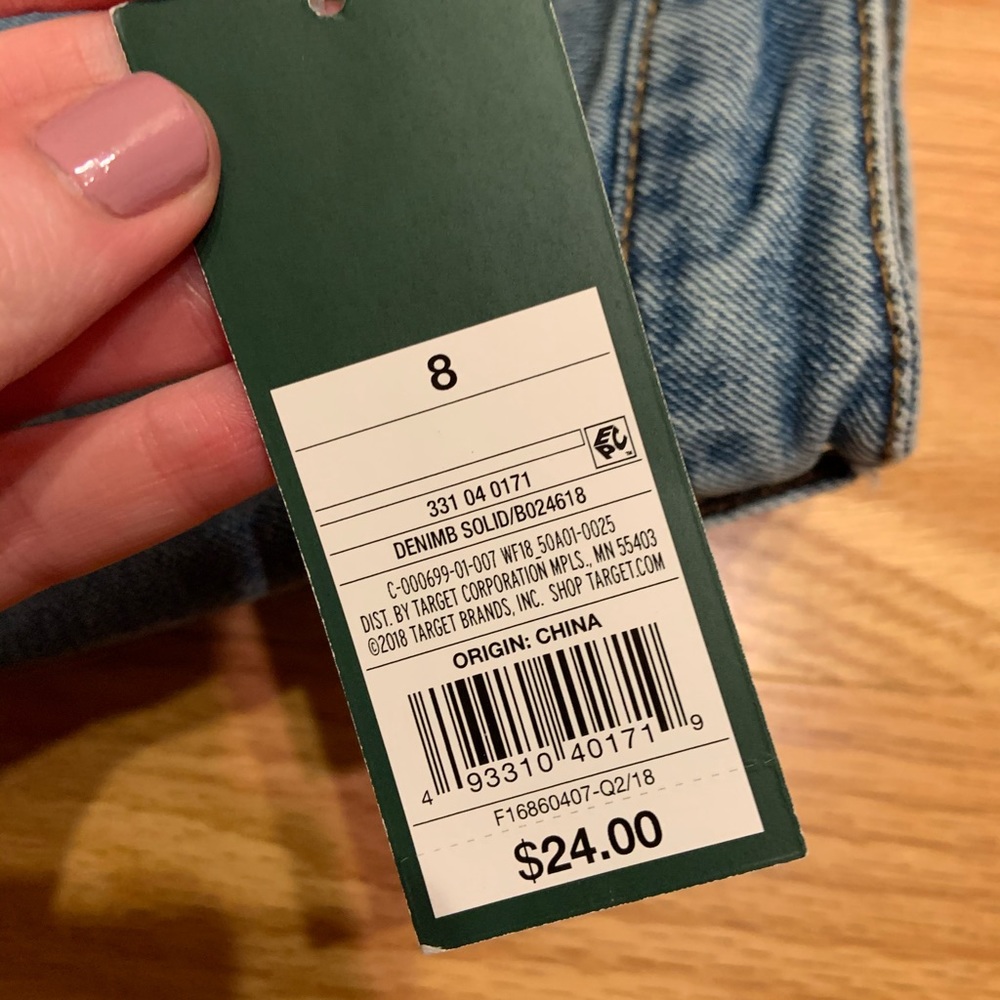 NWT target Wild Fable Skater Jeans size 8